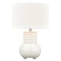 Elk Home Delia 21'' High 1-Light Table Lamp - White H0019-7991